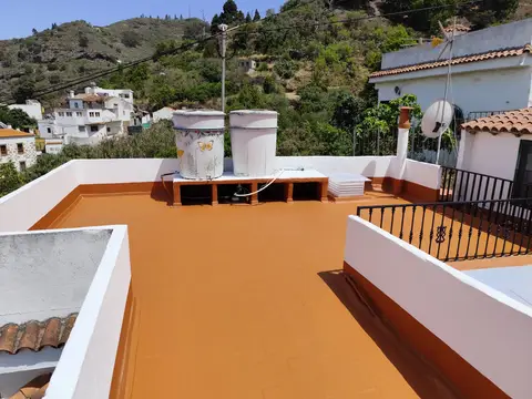 Restauración de azotea y tejado nuevo