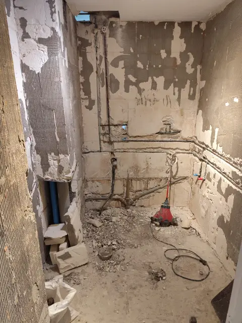 Reforma de casa en artenara e impermeabilizacion fachada, fontanería y baños — foto 2